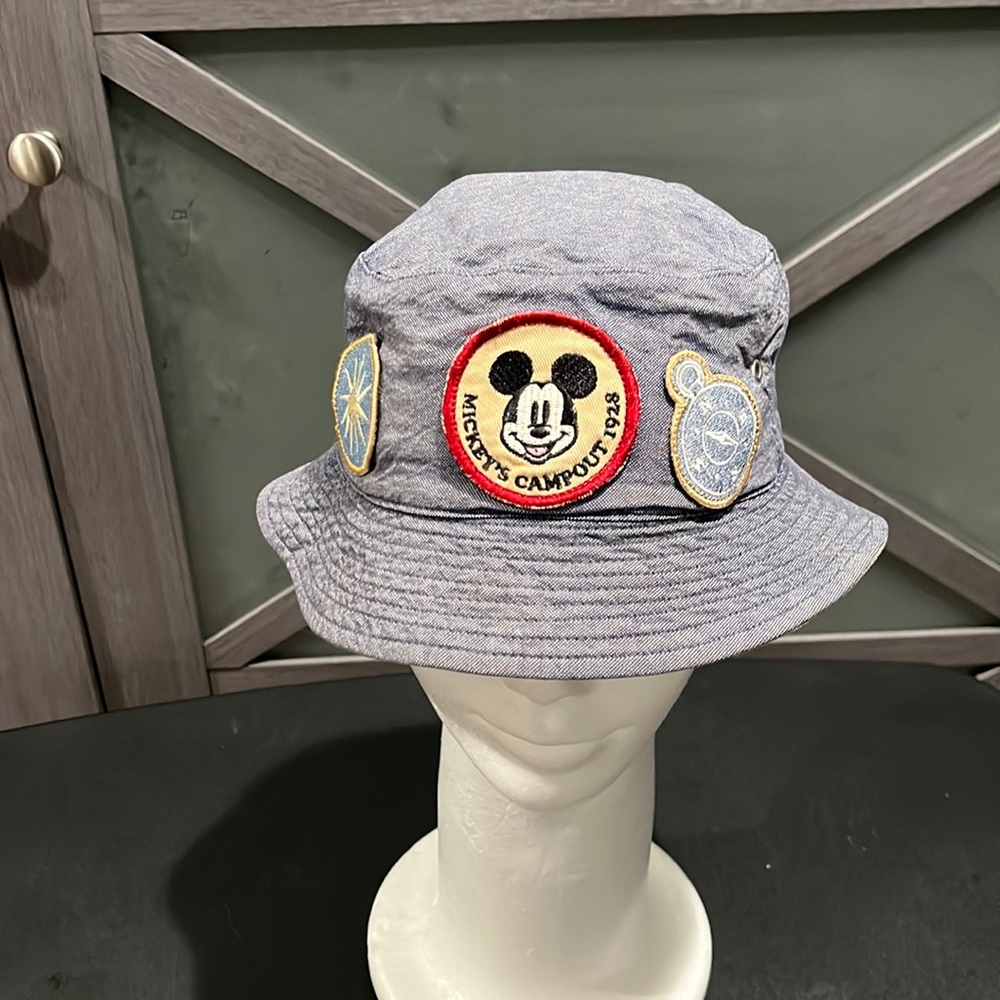 Mickey Mouse reversible kids sun hat bucket hat Hanna Anderson Disney collection